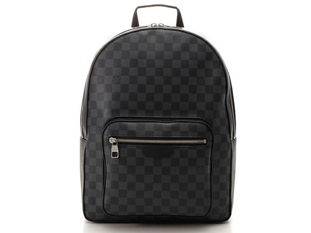 LOUIS VUITTON Josh Backpack Damier Graphite Black